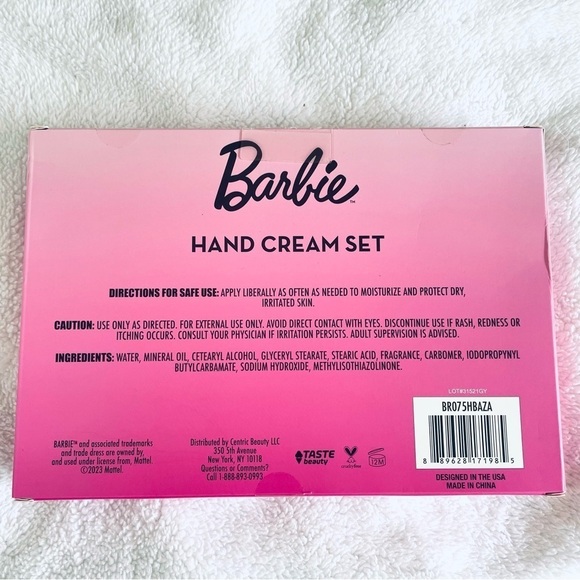 🎀 NWT Lot of 2 Barbie Sets – Hand Cream & Spa Collection (Rare) 🎀 - Picture 4 of 14